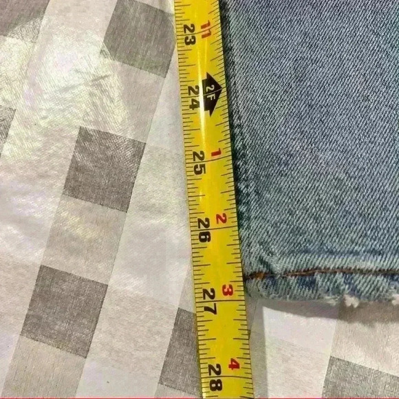 AGOLDE Womens NICO High Rise Slim Fit Jean In Ciffside Sz 26 - Picture 12 of 13